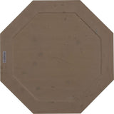 22 in. x 22 in. Octagon Primed Polyurethane Paintable Gable Louver Vent - Super Arbor