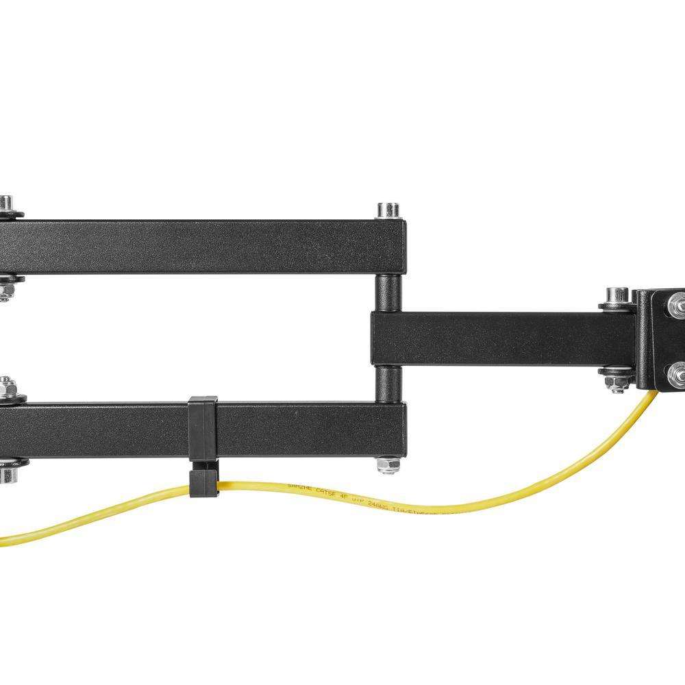 Full Motion Dual Arm TV Wall Mount for 23 in. - 55 in. Flat Panel TV's with 12¬∞ Tilt, 66 lb. Load Capacity - Super Arbor