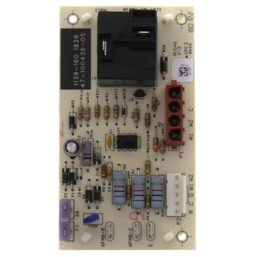 Rheem 47-100436-84J control board - front view (Product Type: Control Board)
