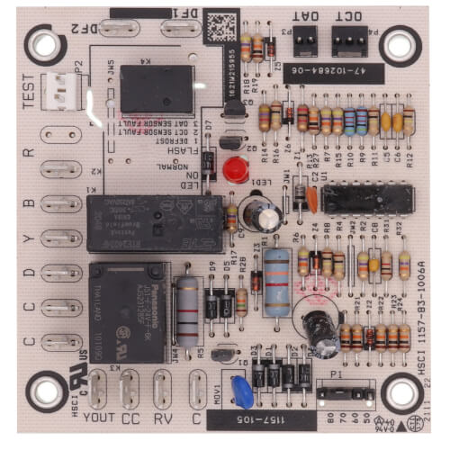Rheem 47-102684-86 control board - front view (Product Type: Control Board)