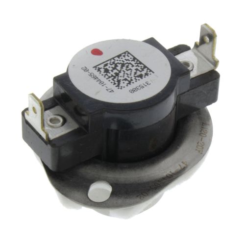 Rheem 47-104465-02K limit switch - front view (Product Type: Limit Switch)
