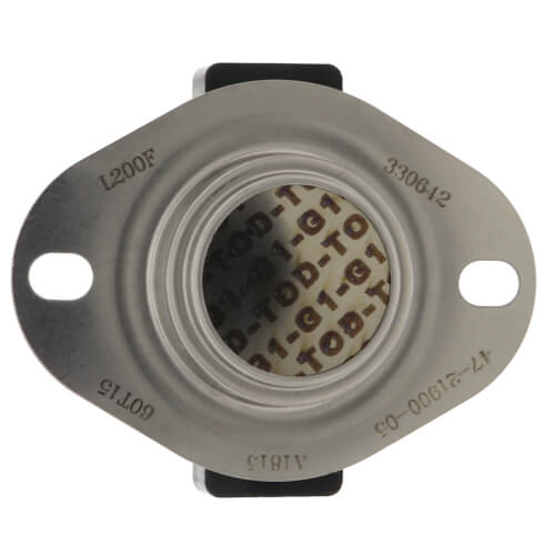 Rheem 47-21900-05 limit switch - side view (Product Type: Limit Switch)