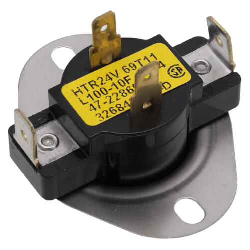 Rheem 47-22860-05 limit switch - front view (Voltage: 230V; Product Type: Limit Switch)
