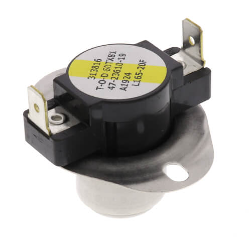 Rheem 47-23610-19 limit switch - front view (Voltage: 230V; Product Type: Limit Switch)