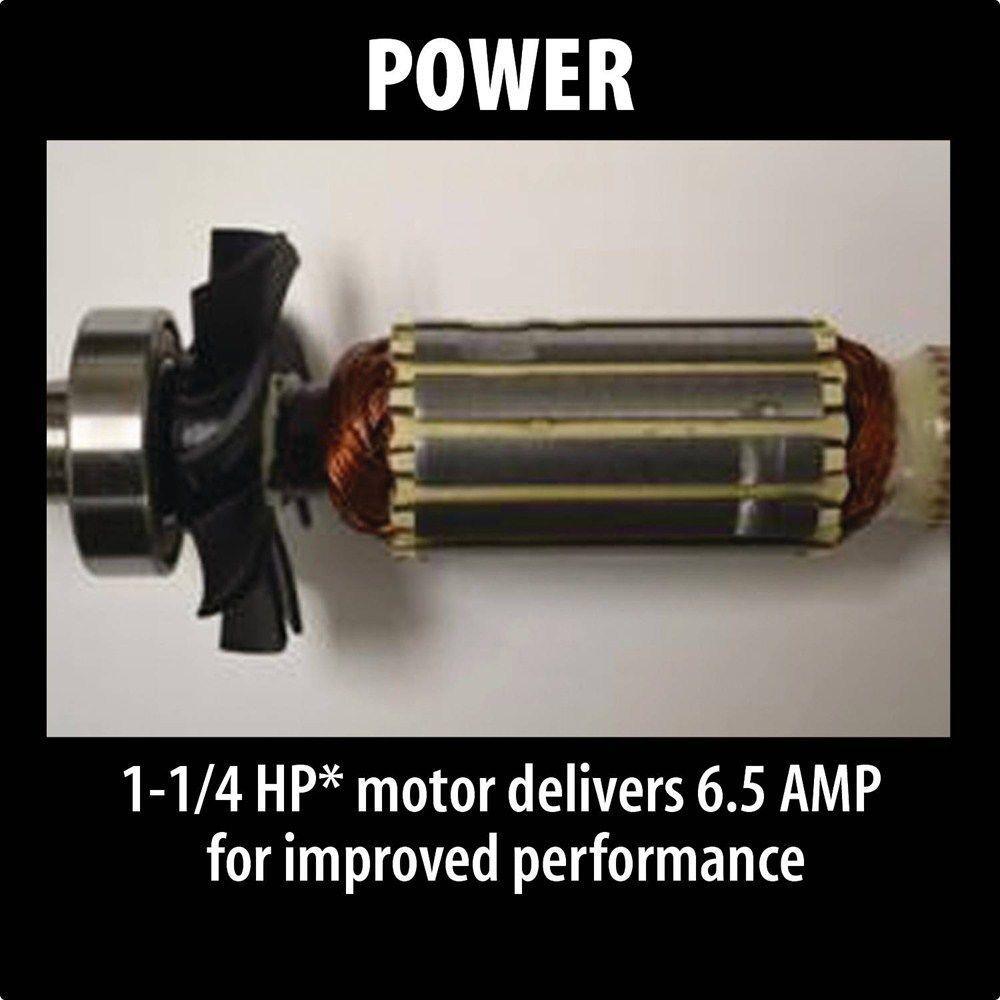 6.5 Amp 1-1/4 HP Corded Fixed Base Variable Speed Compact Router with Quick-Release - Super Arbor