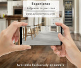 Style Selections Ridgemont Silver 12-in x 24-in Glazed Porcelain Stone Look Tile