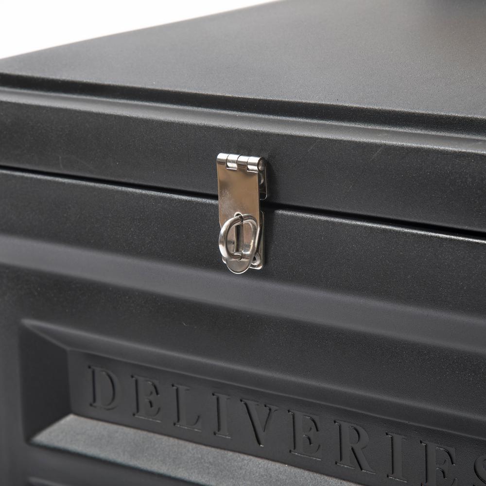 Black Deluxe Package Delivery Box - Super Arbor