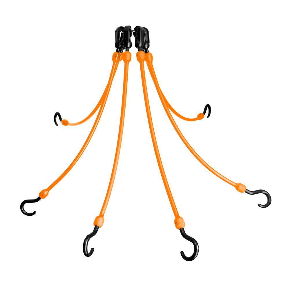 18 in. 6-Arm Flex-Web in Safety Orange - Super Arbor