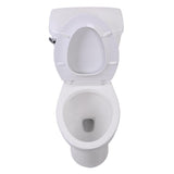 Step-In 59.6 in. Walk-In Non-Whirlpool Bathtub in White with 1.28 GPF Single Flush Toilet - Super Arbor