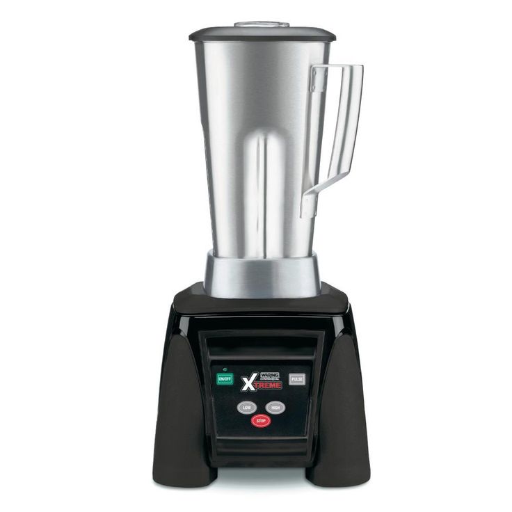 Xtreme 64 oz. 2-Speed Stainless Steel Blender Silver with 3.5 HP and Electronic Keypad