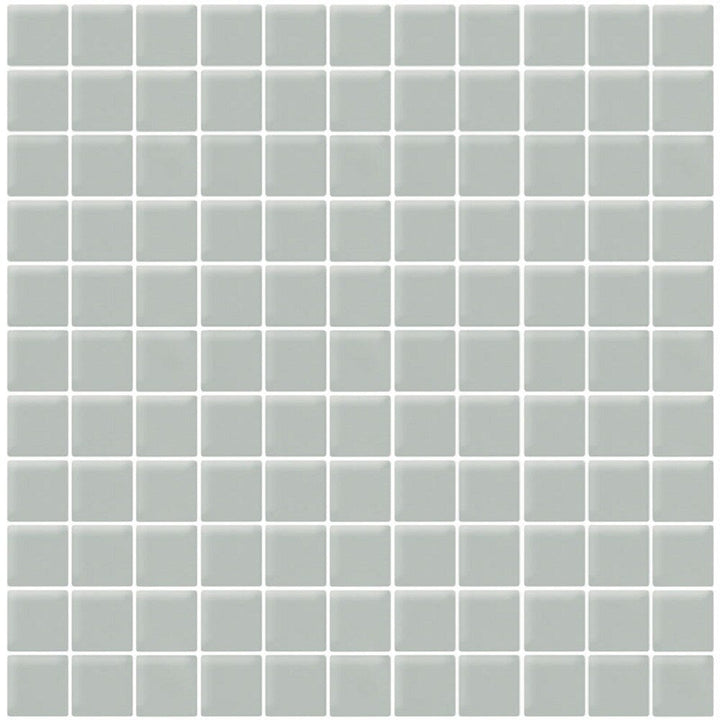 Apollo Tile (Sample) Floor and Wall Tile Mink Gray 4-in x 4-in Matte Glass Uniform Squares Mosaic Floor and Wall Tile