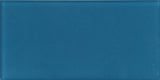 Apollo Tile (Sample) Wall Tile Blue 3-in x 6-in Matte Glass Subway Wall Tile