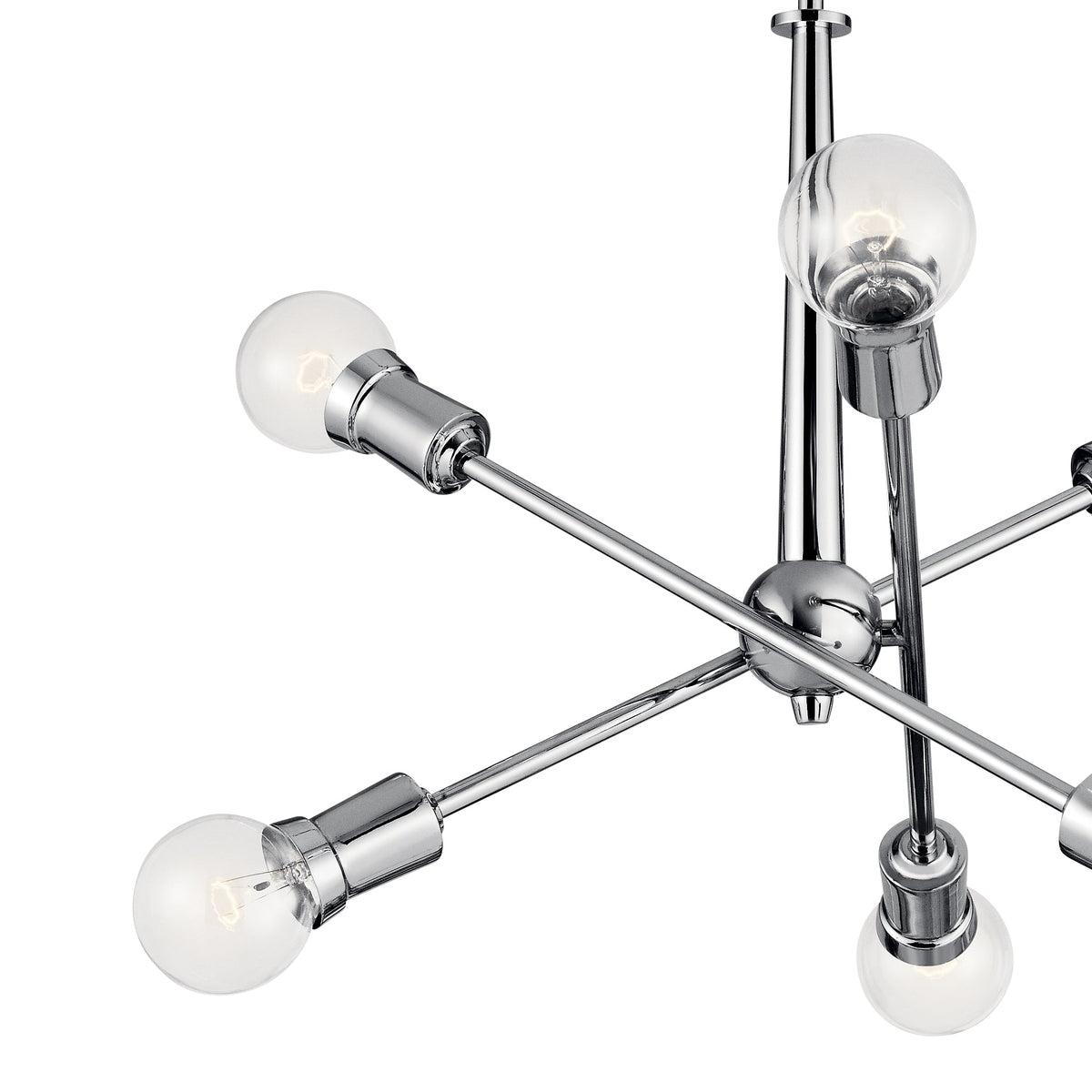 Kichler Armstrong 6-Light Chrome Modern/Contemporary Chandelier