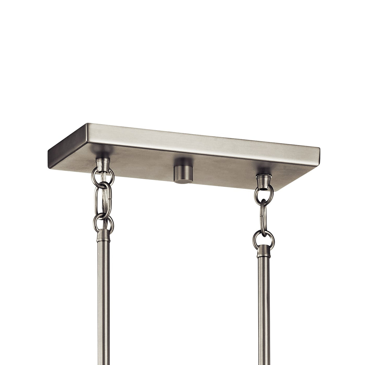 Kichler Lente 5-Light Brushed Nickel Industrial Chandelier