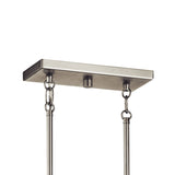 Kichler Lente 5-Light Brushed Nickel Industrial Chandelier