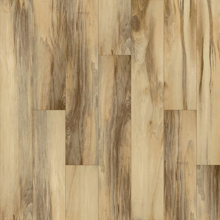 Mohawk Elite Shore Drive Maple 9-in W x 60-in L x 6-mm Waterproof Interlocking Luxury Vinyl Plank Flooring (20-mil Wear Layer, 22.16-sq ft/Carton)