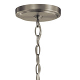 Kichler Voleta 6-Light Brushed Nickel Traditional Cage Chandelier