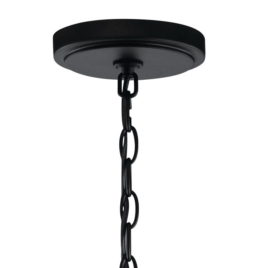 Kichler Voleta 6-Light Black Traditional Cage Chandelier