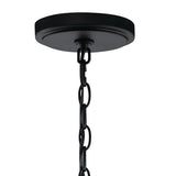 Kichler Voleta 6-Light Black Traditional Cage Chandelier