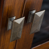 Simpli Home Artisan Russet Brown Transitional Wood Media Cabinet