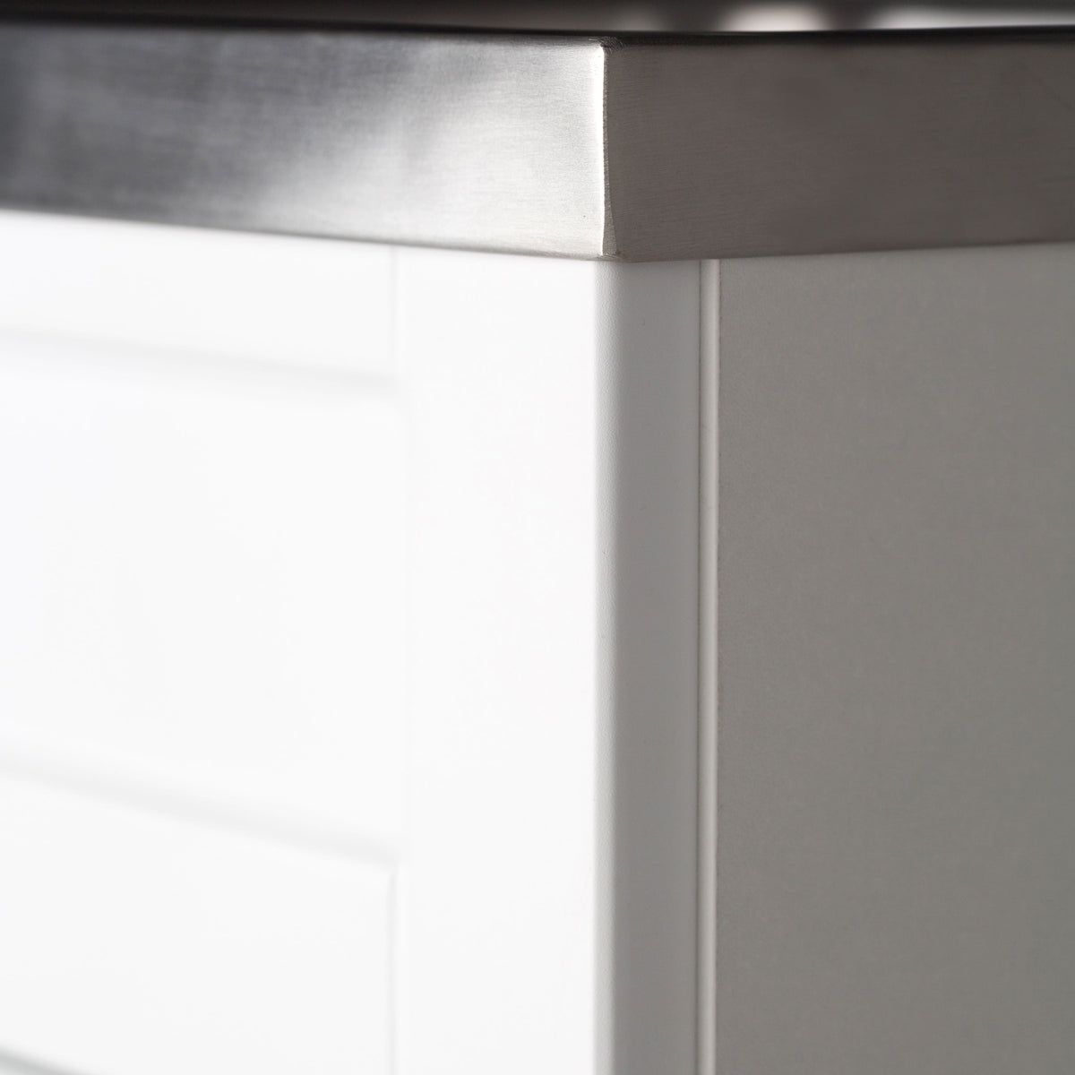 Simpli Home Hennessy 23.6-in Freestanding Laundry Sink with Cabinet