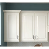 allen + roth Pattingham 33-in W x 30-in H x 12-in D Harbor Wall Fully Assembled Cabinet (Raised Panel Square Door Style)