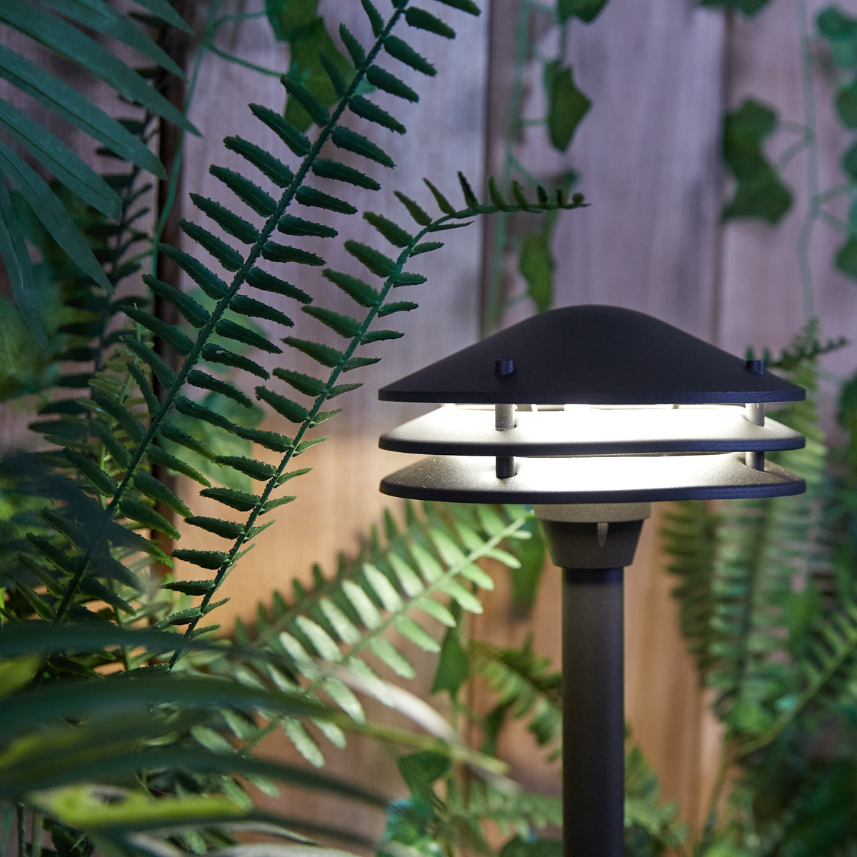 Portfolio 3-Watt Bronze Low-Voltage Integrated LED Path Light, 70 Lumens, 3000K