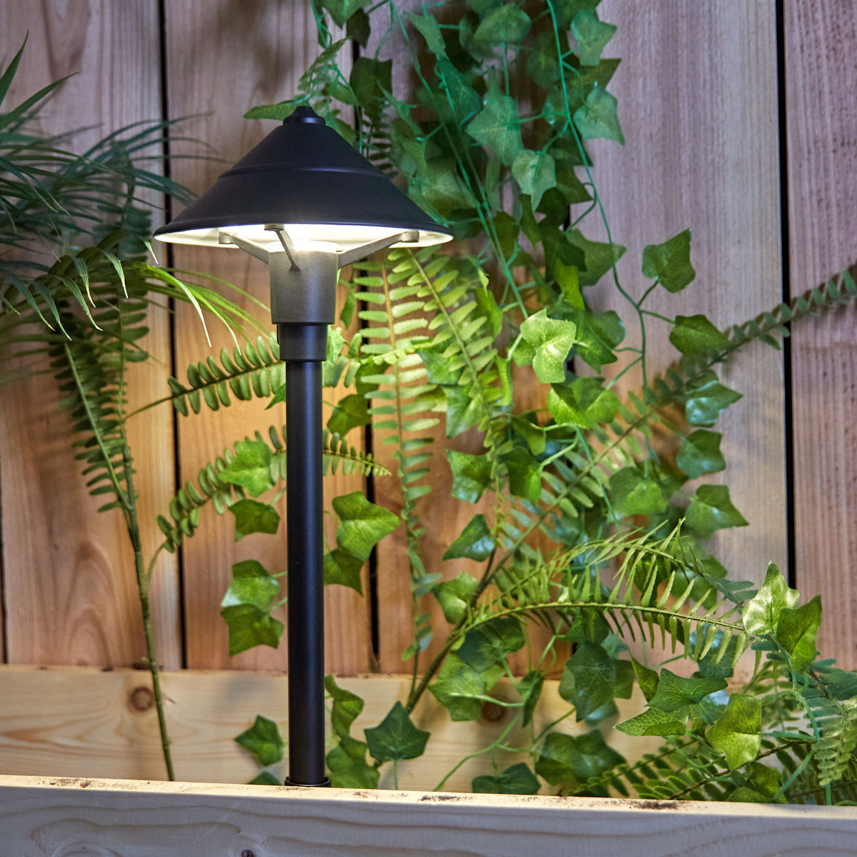 Progress Lighting 1.5-Watt Black Low Voltage Plug-in LED Path Light
