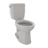 Entrada 2-Piece 1.28 GPF Single Flush Elongated Toilet in Sedona Beige - Super Arbor