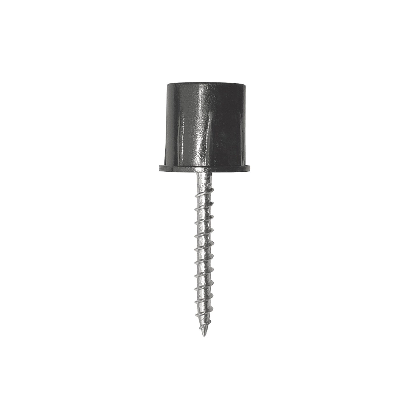 Nuvo Iron 3/4-in x 32-in Black Powder Coated Galvanized Steel Round Deck Baluster