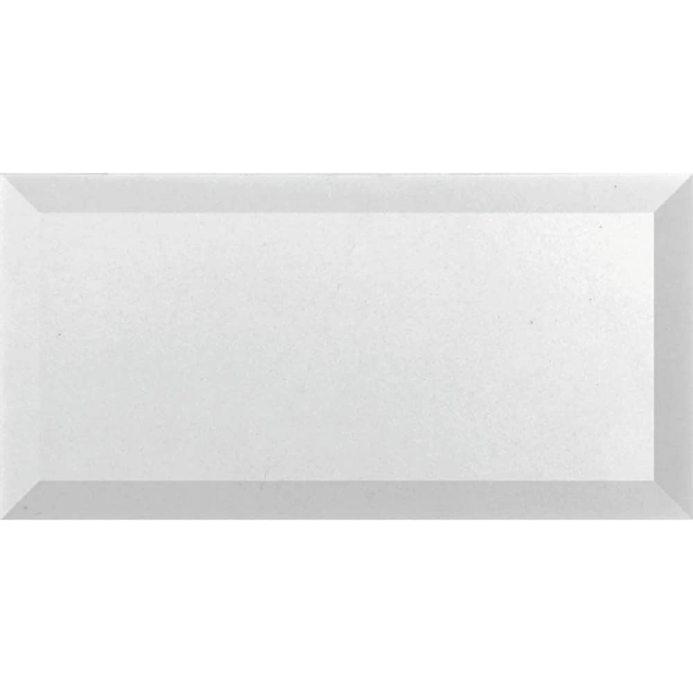 Apollo Tile (Sample) Wall Tile White 4-in x 6-in Polished Marble Subway Wall Tile