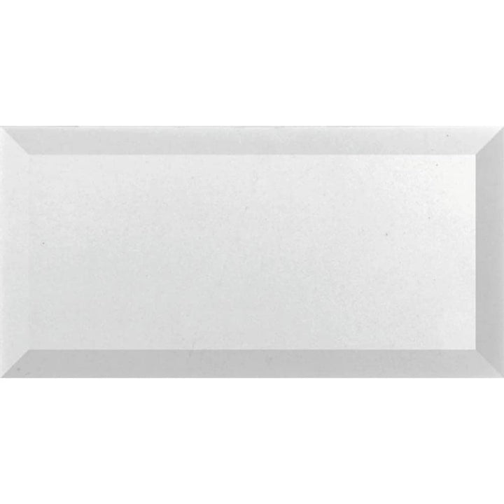 Apollo Tile (Sample) Wall Tile White 4-in x 6-in Polished Marble Subway Wall Tile