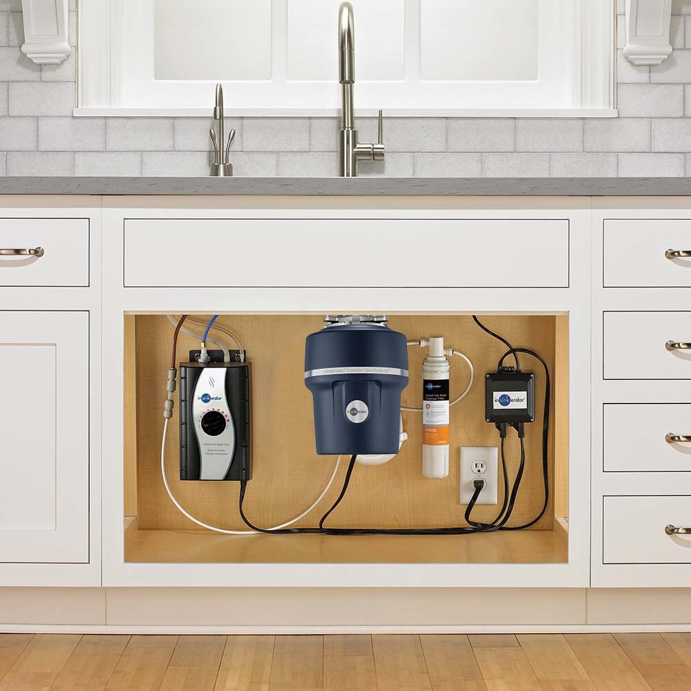 InSinkErator Evolution SpaceSaver XP 3/4-HP Continuous-Feed Garbage Disposal with SoundSeal Noise Insulation