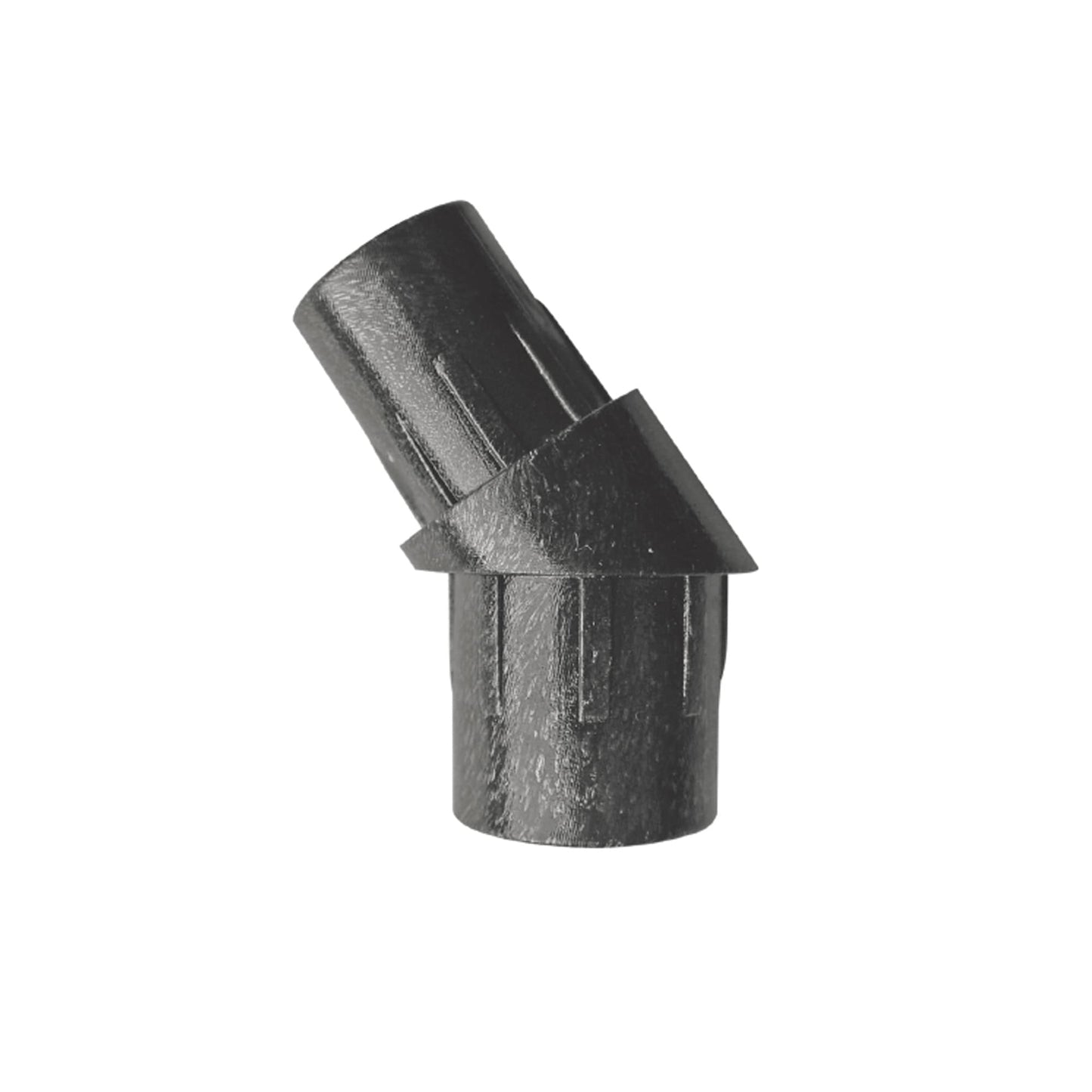 Nuvo Iron 8.5-in x 4.5-in Black Plastic Baluster Connector
