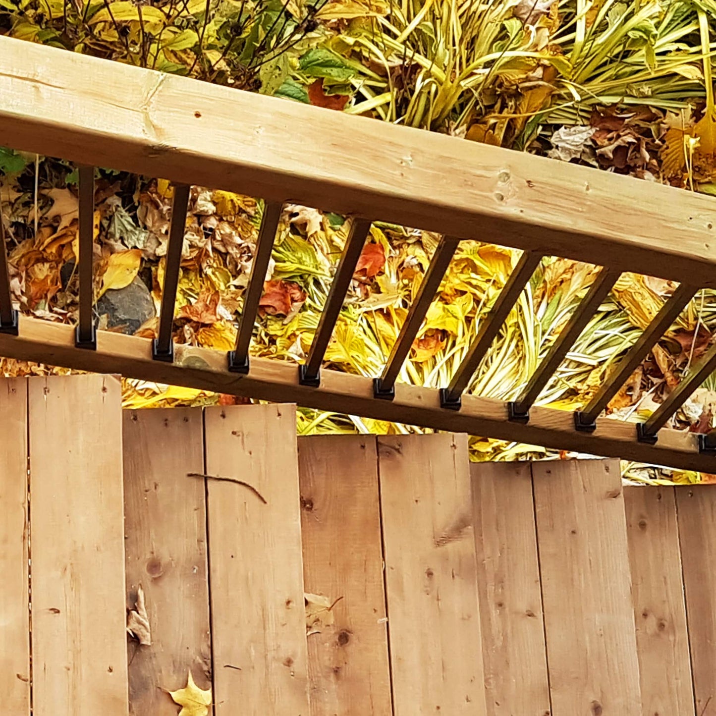 Nuvo Iron 3/4-in x 26-in Black Powder Coated Galvanized Steel Square Deck Baluster