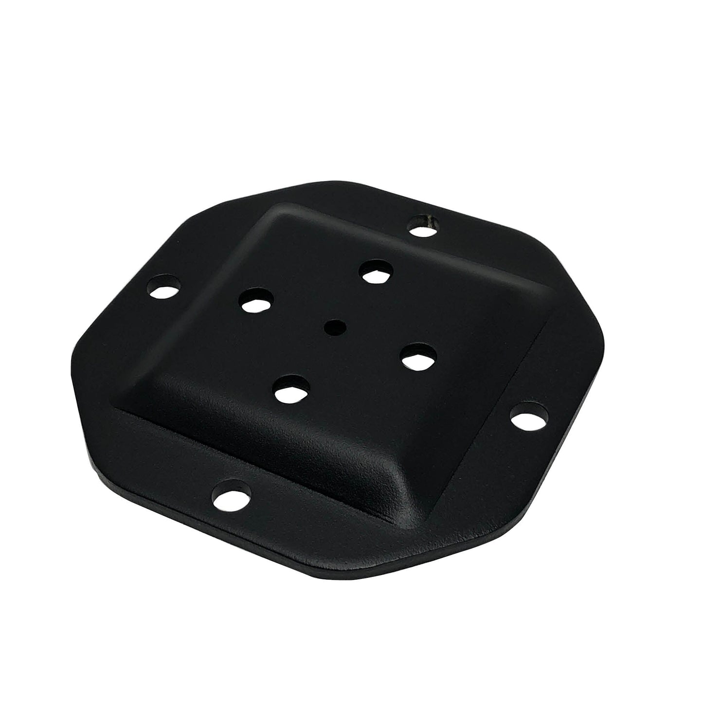 Nuvo Iron 5.25-in x 5.25-in Black Powder Coated Steel Post Connector