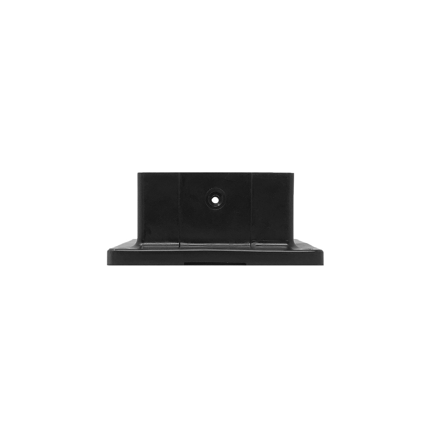 Nuvo Iron 4-in x 4-in Black Polyoxymethylene Polyethylene Deck Post Stabilizer