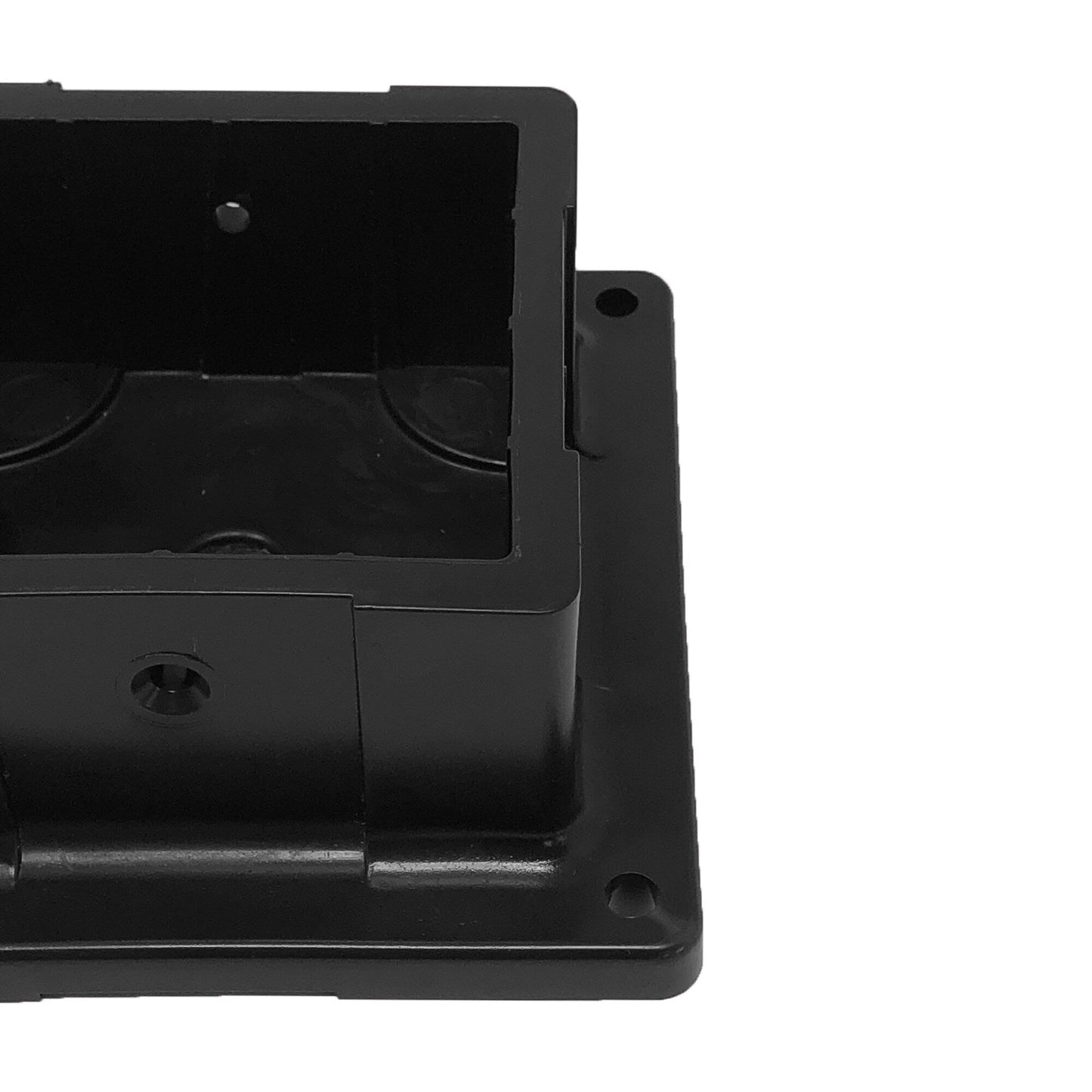 Nuvo Iron 4-in x 4-in Black Polyoxymethylene Polyethylene Deck Post Stabilizer