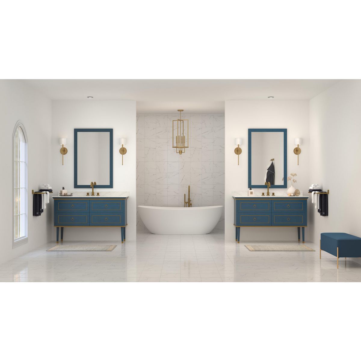Progress Lighting Elara 4-Light Transitional Chandelier