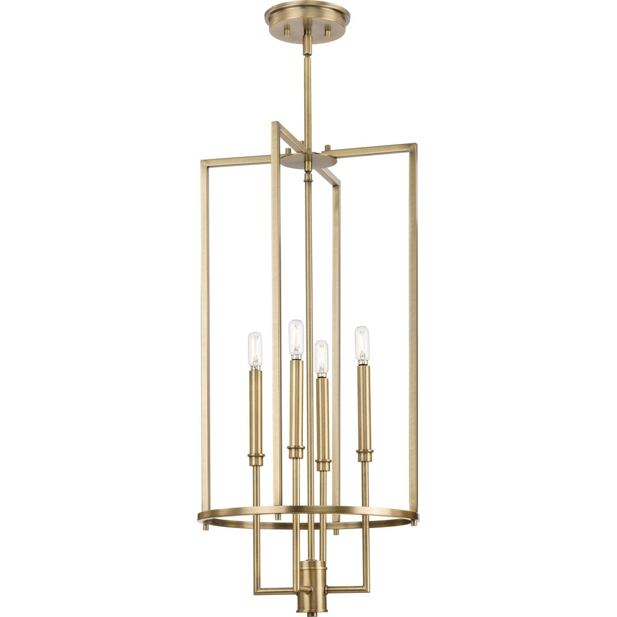 Progress Lighting Elara 4-Light Transitional Chandelier