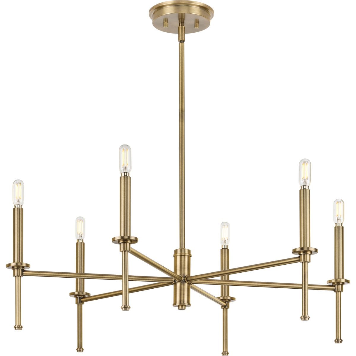 Progress Lighting Elara 6-Light Transitional Chandelier