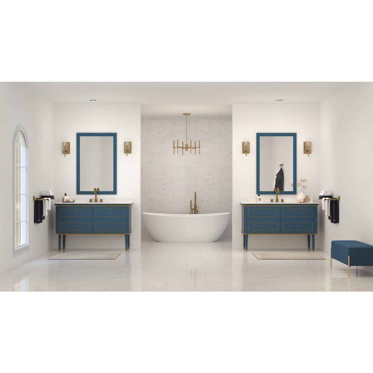 Progress Lighting Elara 6-Light Transitional Chandelier
