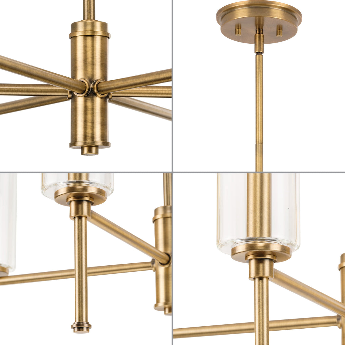 Progress Lighting Elara 6-Light Transitional Chandelier