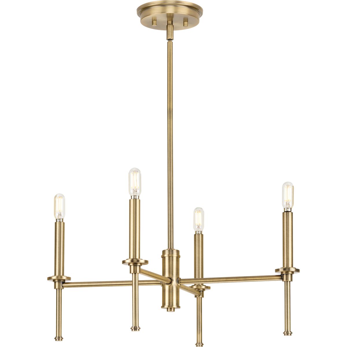Progress Lighting Elara 4-Light Transitional Chandelier