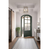 Progress Lighting Briarwood 4-Light Gray Farmhouse Chandelier