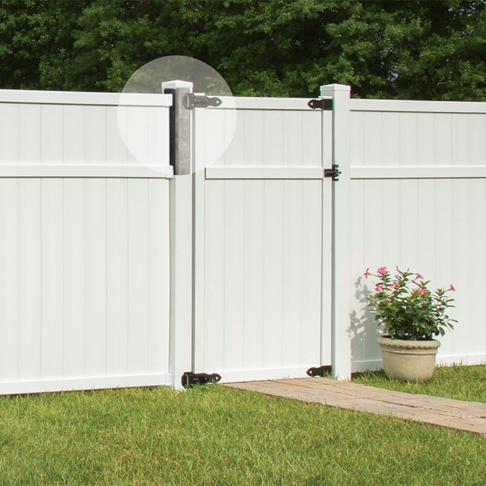 Freedom 5-in Silver Metal Post Insert For Vinyl Fence