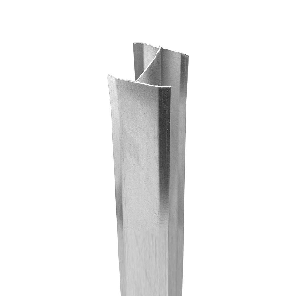 Freedom 5-in Silver Metal Post Insert For Vinyl Fence