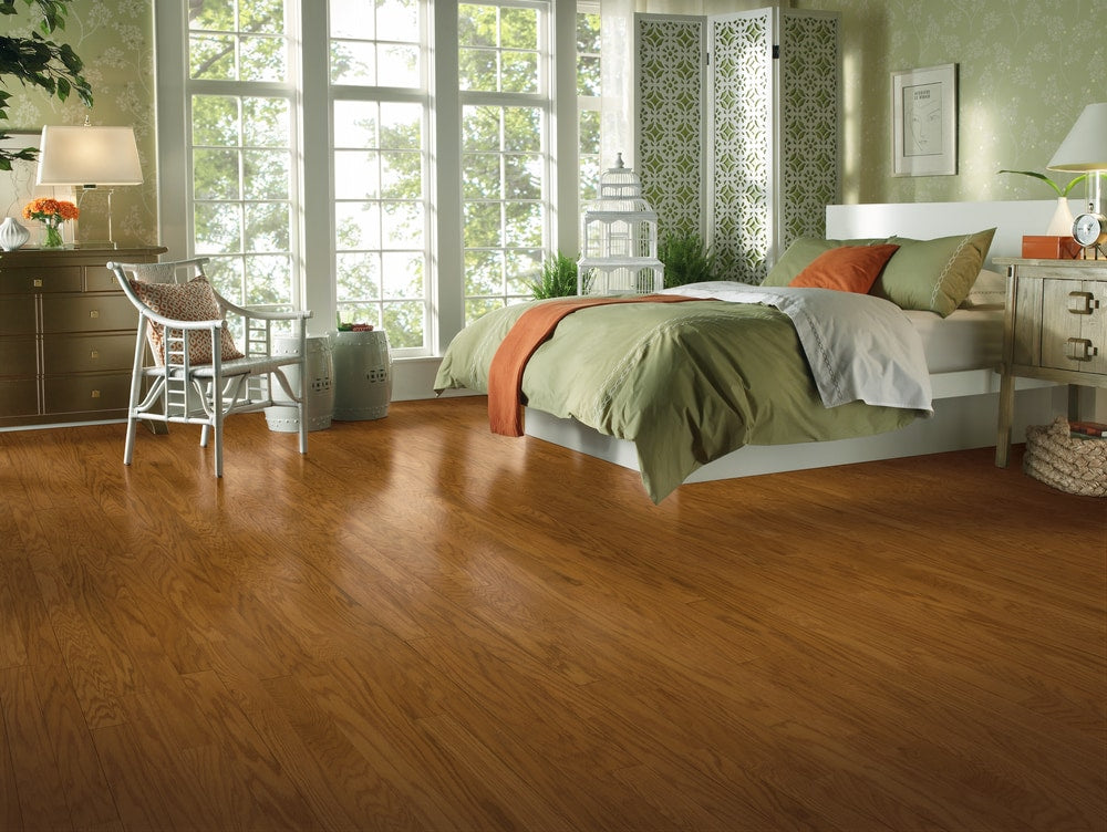 Bruce (Sample) Gunstock Oak Engineered Smooth/Traditional Hardwood Flooring
