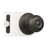 Georgian Aged Bronze Passage Hall/Closet Door Knob (4-Pack) - Super Arbor
