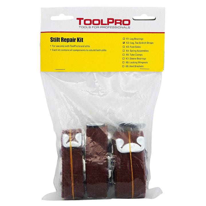 ToolPro 10.5-in Leather Drywall Stilts